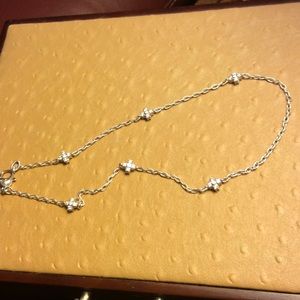 Judith Ripka Station Necklace NWOT
